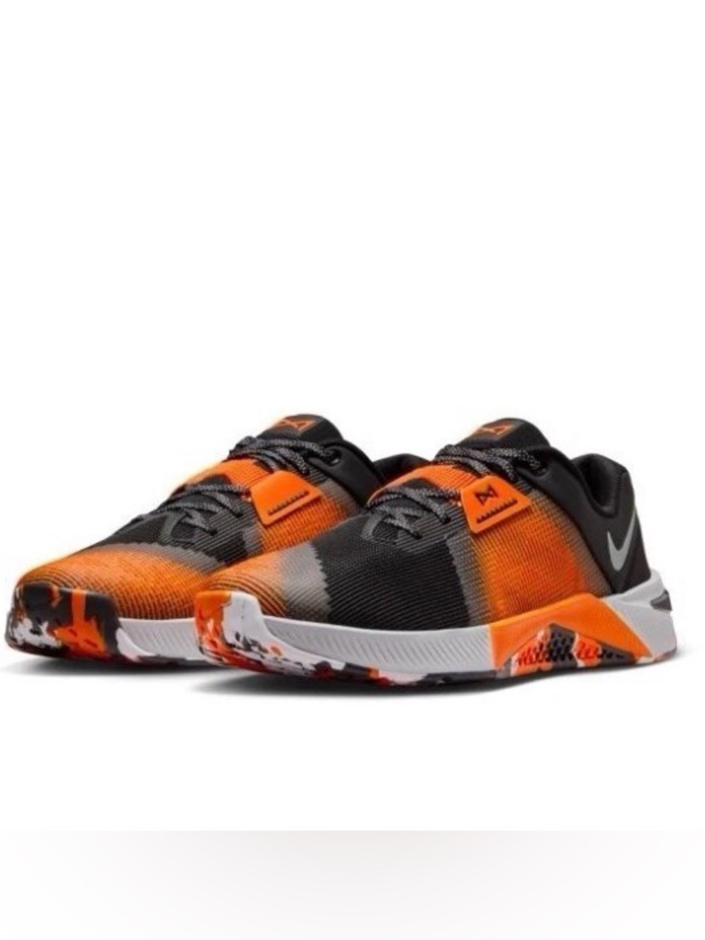 Nike Metcon 10 Training Gym Shoes Black Safety Orange HJ1875-005 Men's 10.5